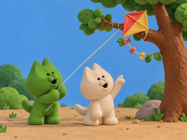 Untangling a kite from a tree